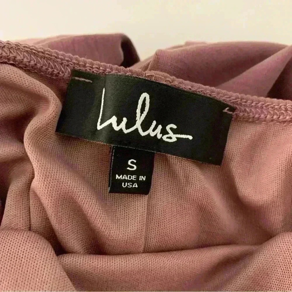 Lulu's Reinette Mauve Midi Dress Size Small - Picture 9 of 11